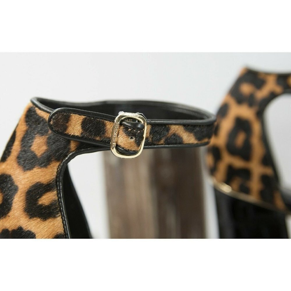Michael Kors Amal Butterscotch Calf Hair Leather - Picture 3 of 8